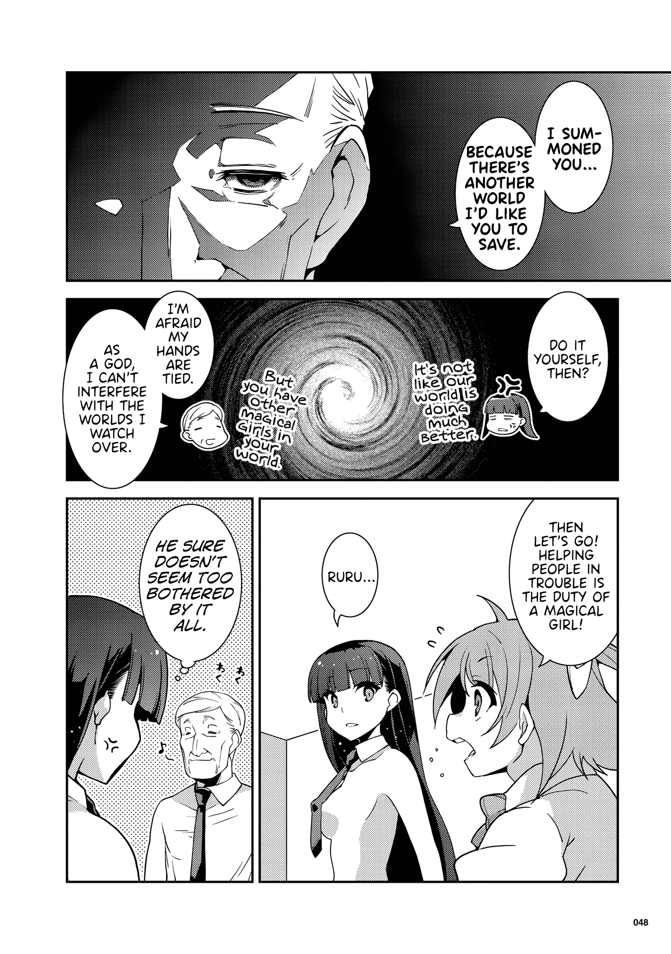Kotonaru Sekai no Shoujotachi The Magical Girl was Halfway Through an Isekai Teleportation 第18页