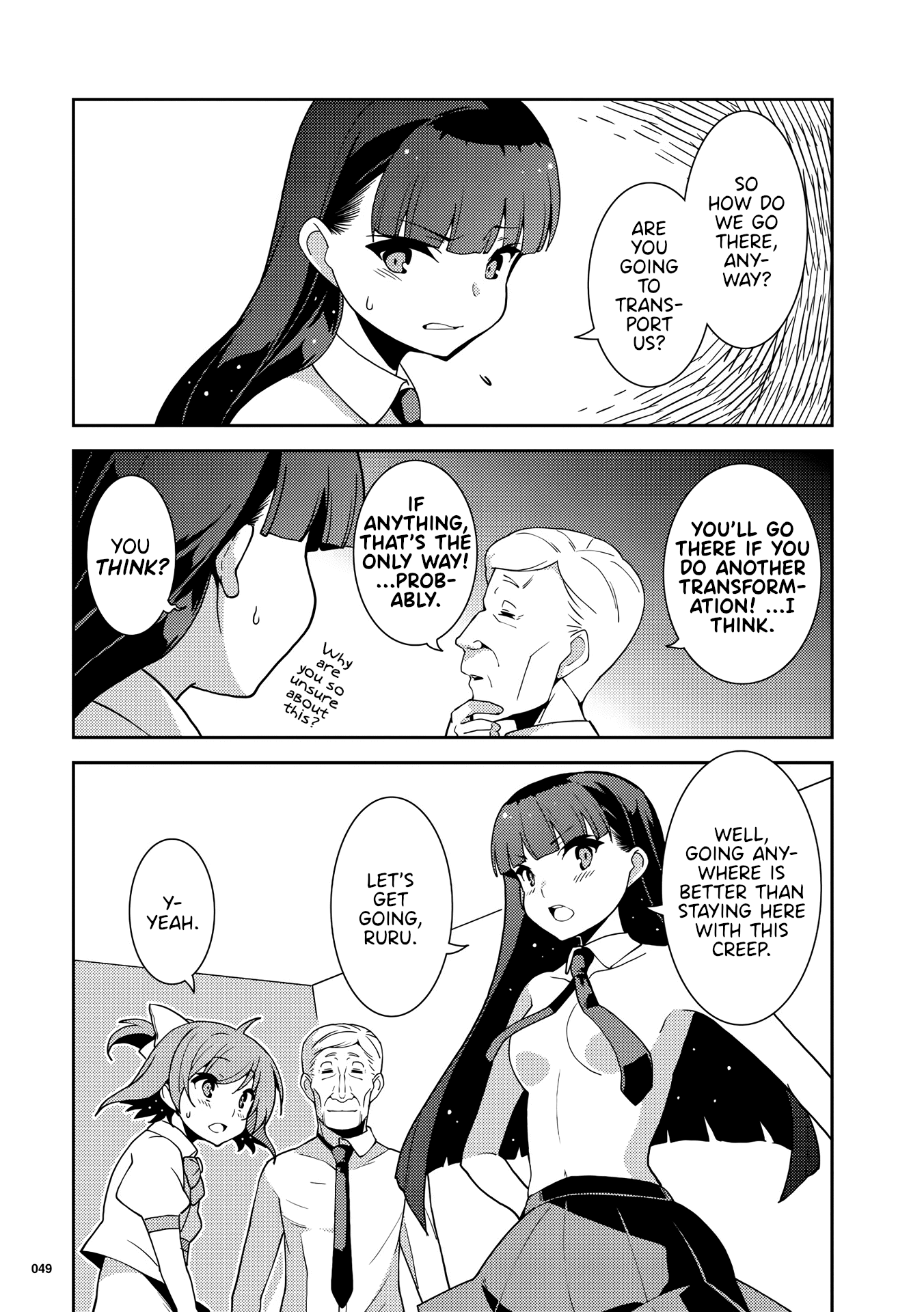 Kotonaru Sekai no Shoujotachi The Magical Girl was Halfway Through an Isekai Teleportation 第19页