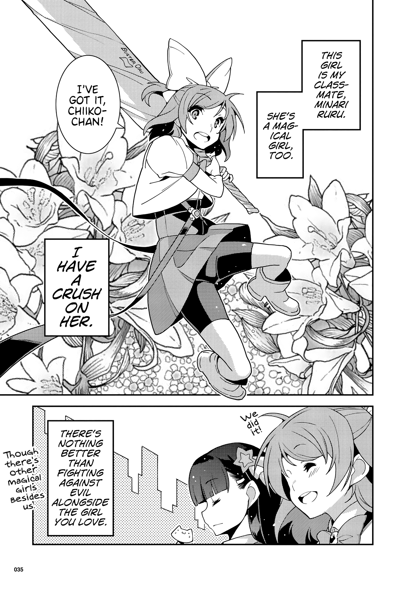 Kotonaru Sekai no Shoujotachi The Magical Girl was Halfway Through an Isekai Teleportation 第5页