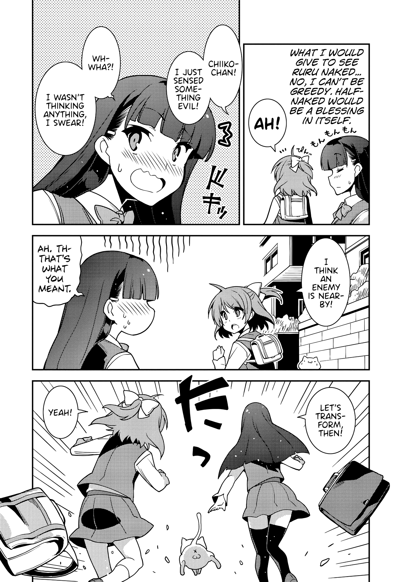 Kotonaru Sekai no Shoujotachi The Magical Girl was Halfway Through an Isekai Teleportation 第7页