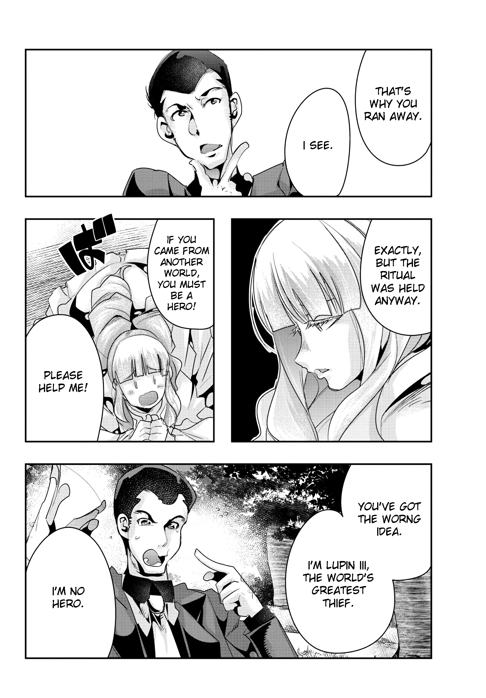 Lupin III: Neighbor World Princess The First Treasure in Another World 第26页