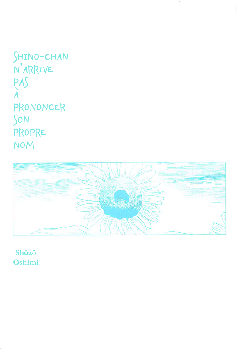 Shino-chan Can't Say Her Name Ravie de faire votre connaissance, je suis désolée 第2页