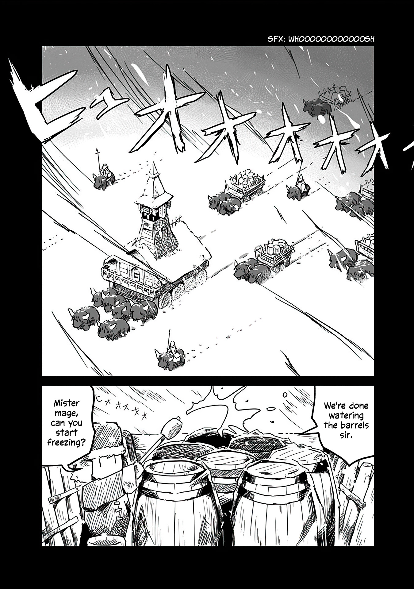 Ryuu to Yuusha to Haitatsunin Mages, Labor, and the Courier 第8页