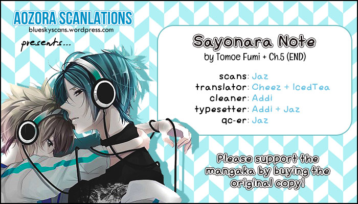Sayonara Note Vol. 1 Ch. 5 第3页