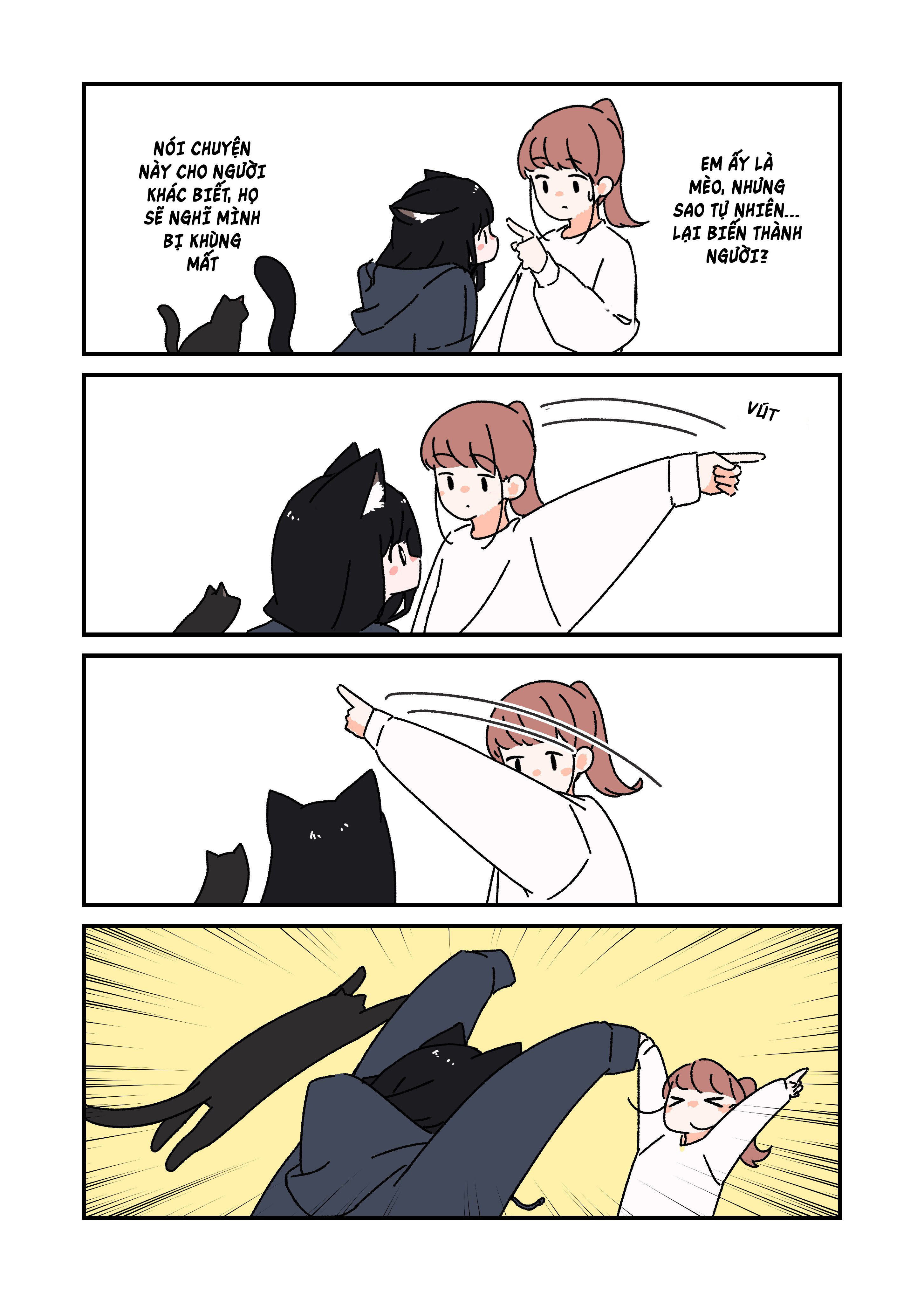 Uchi no Kuroneko, Onna no Ko Con mèo tôi mới nhận nuôi 第4页