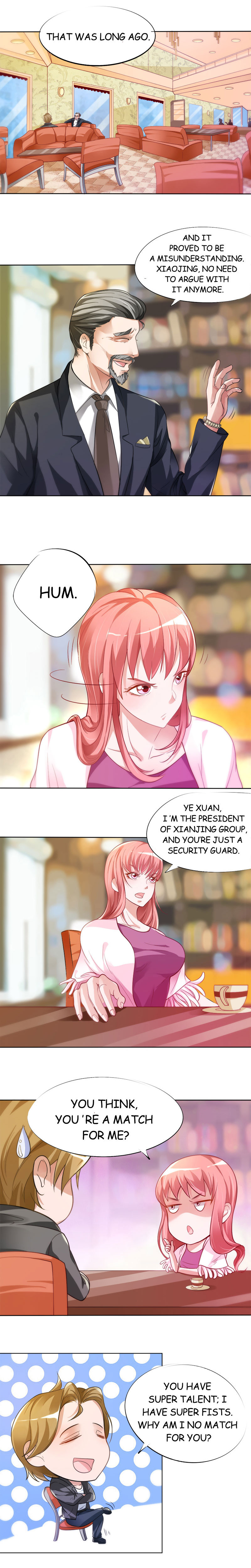 Her Super Bodyguard Why am I no match for you? 第1页