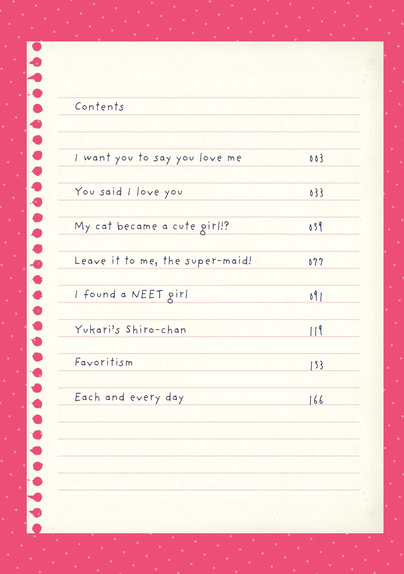 Kimi ni Sukitte Iwasetai I Want You to Say I Love You 第5页