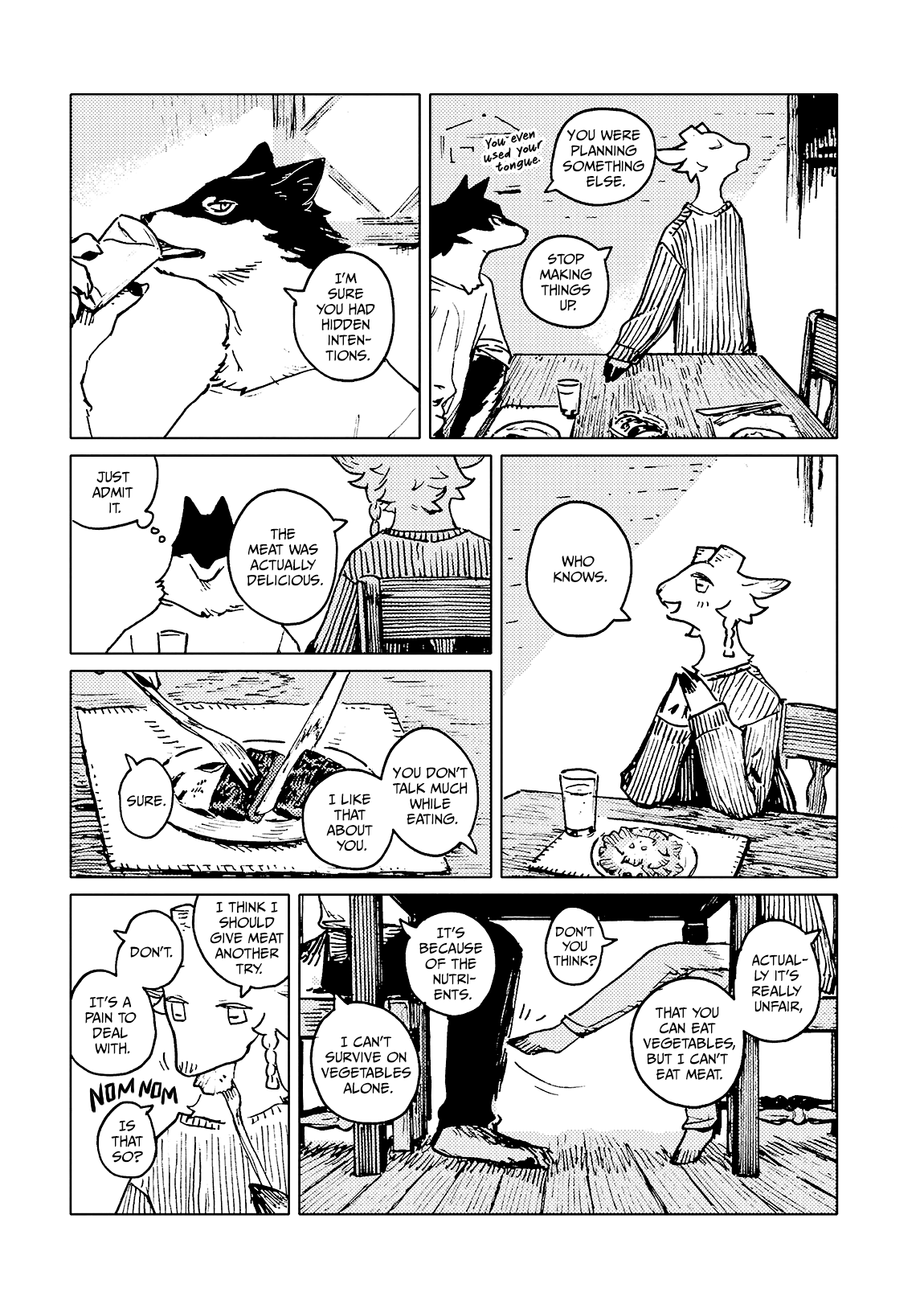 Shiawase Sorezore Comic Anthology Goat and Wolf‘s Table 第11页