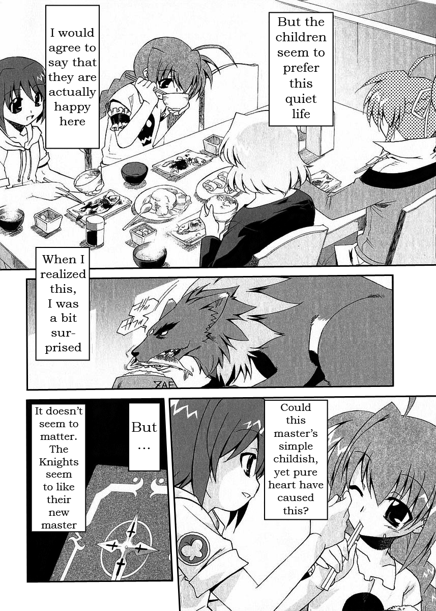 Mahou Shoujo Lyrical Nanoha A's The Thoughts of the Book of Darkness, Yagami Hayate, and the Knights 第9页
