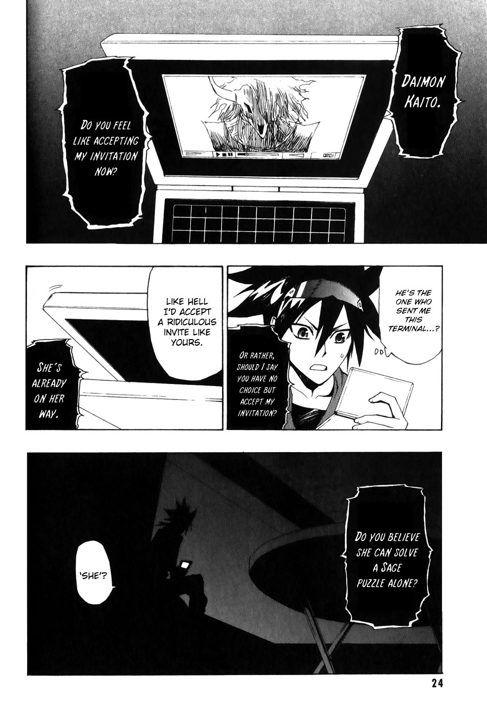 Phi Brain: Puzzle of God Vol. 1 Ch. 1 第24页
