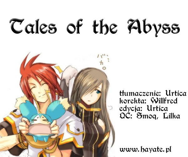 Tales of the Abyss Pieśń przewodnika 第1页