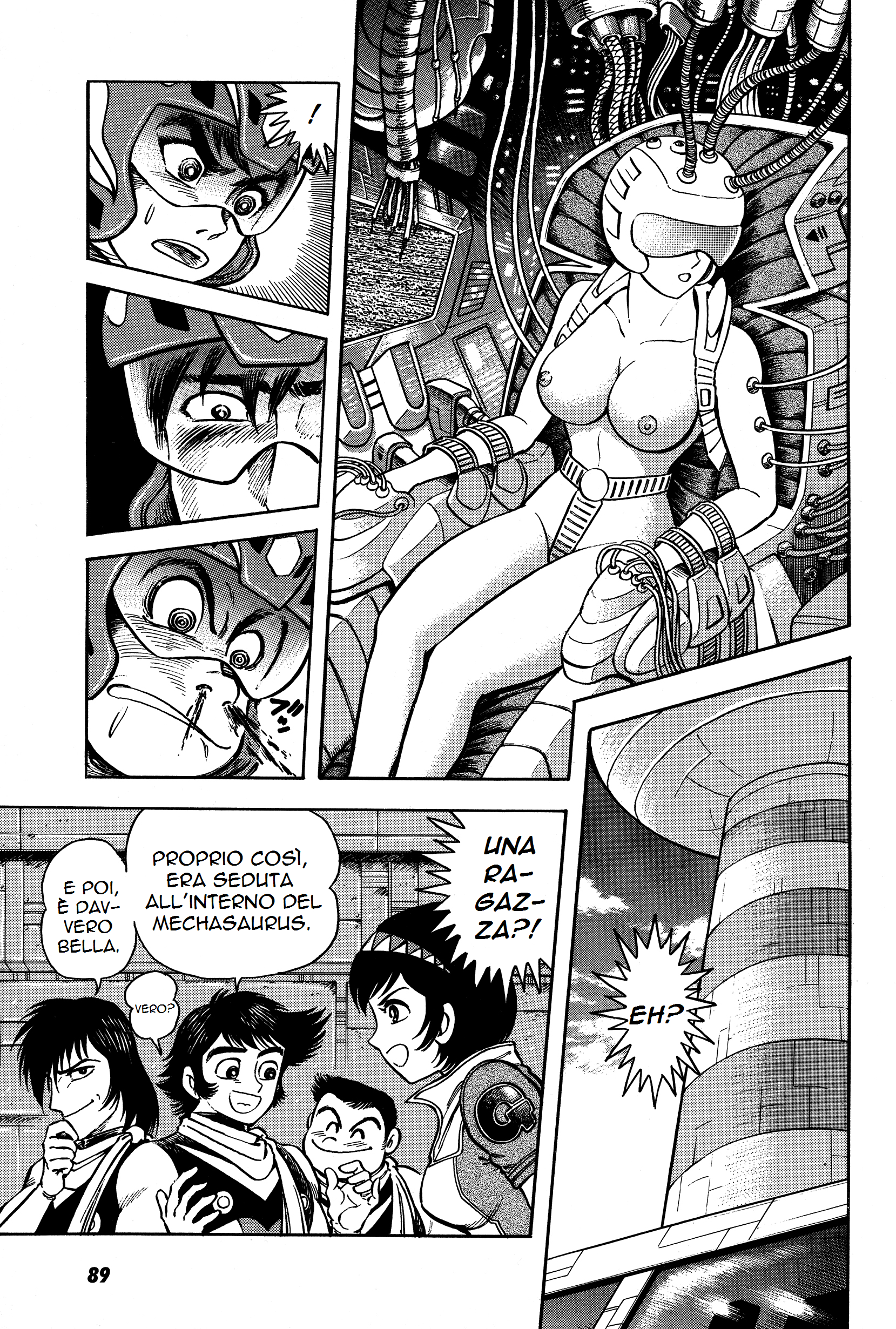 Getter Robo Anthology - Will of Evolution La ragazza dell'Impero dei Dinosauri 第21页