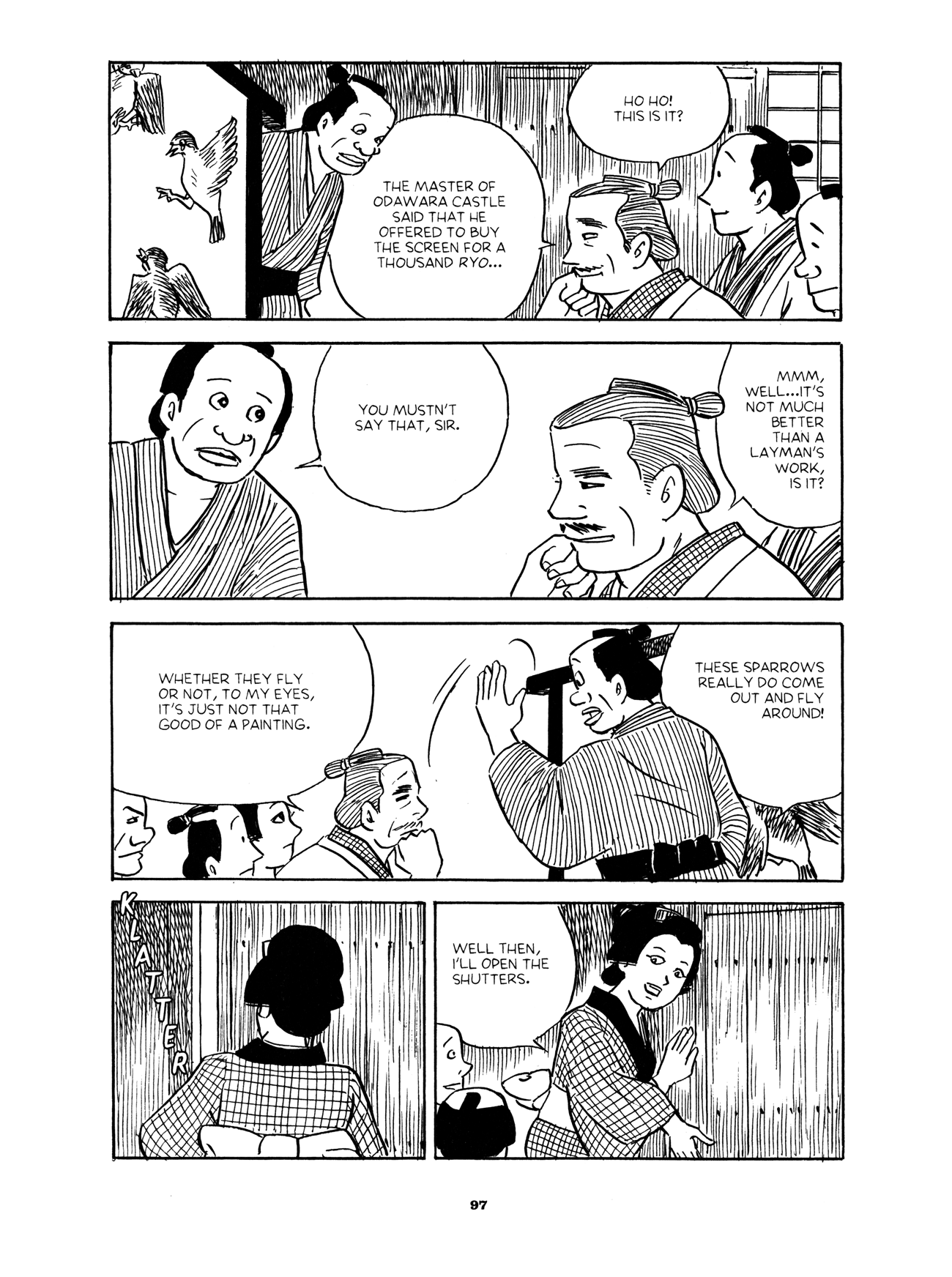 Gekiga Yose: Fallen Words Escape of the Sparrows 第25页