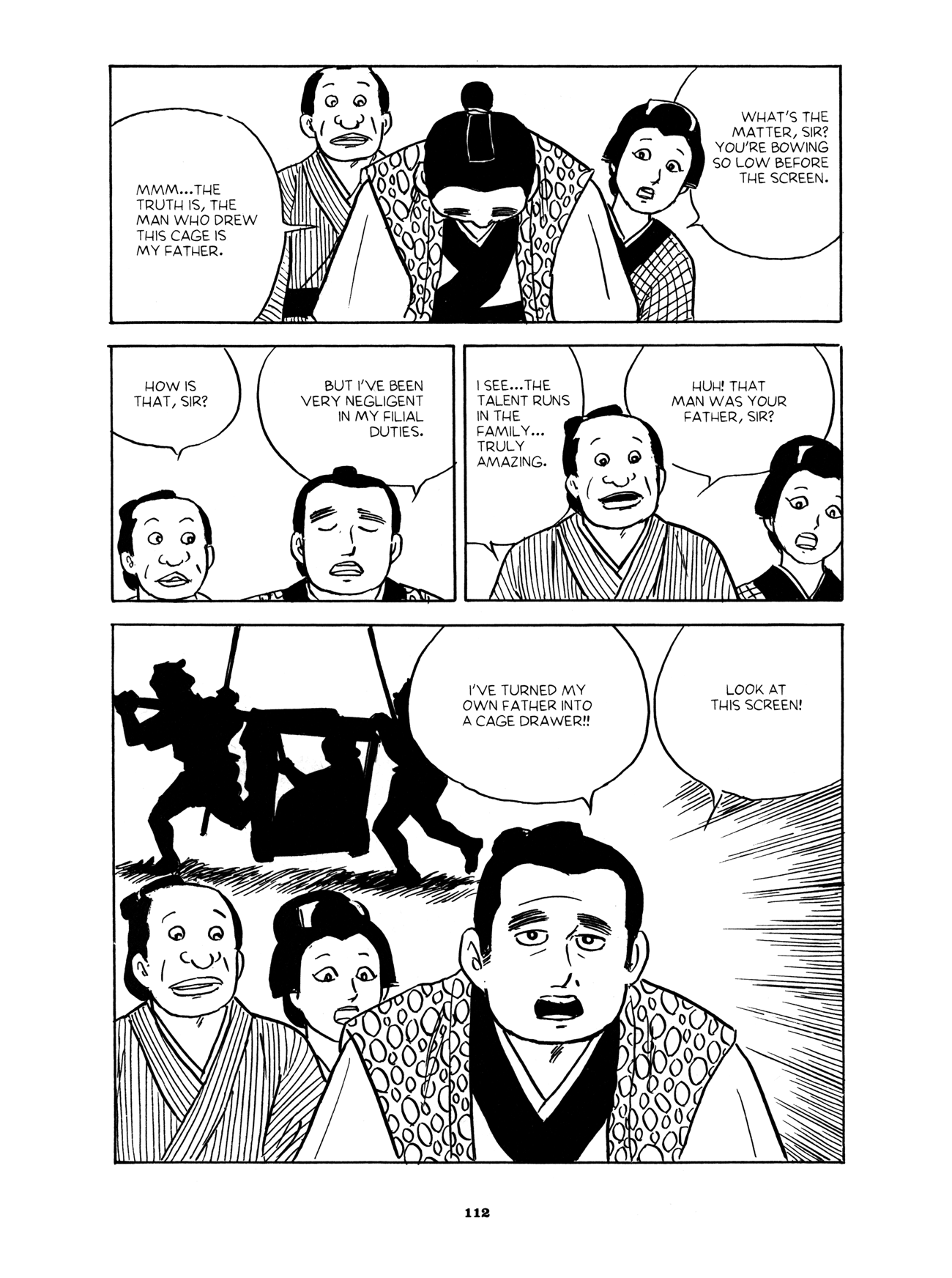 Gekiga Yose: Fallen Words Escape of the Sparrows 第40页