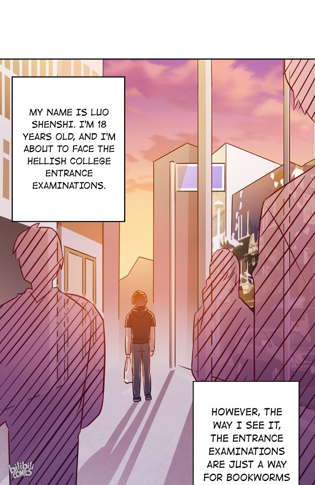 God Gave Me This Awkward Superpower, What Is It for? Mysterious Girl 第1页