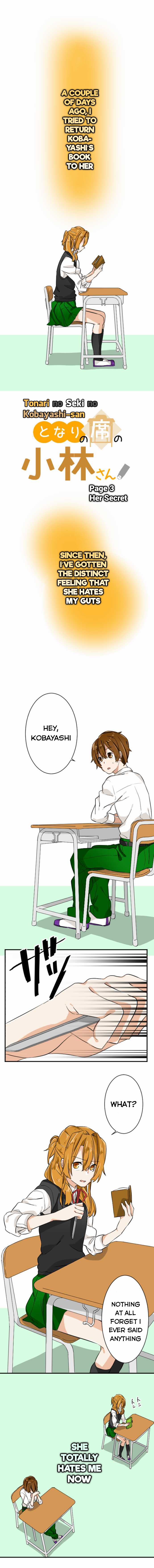 Tonari no Seki no Kobayashi-san Her Secret 第2页