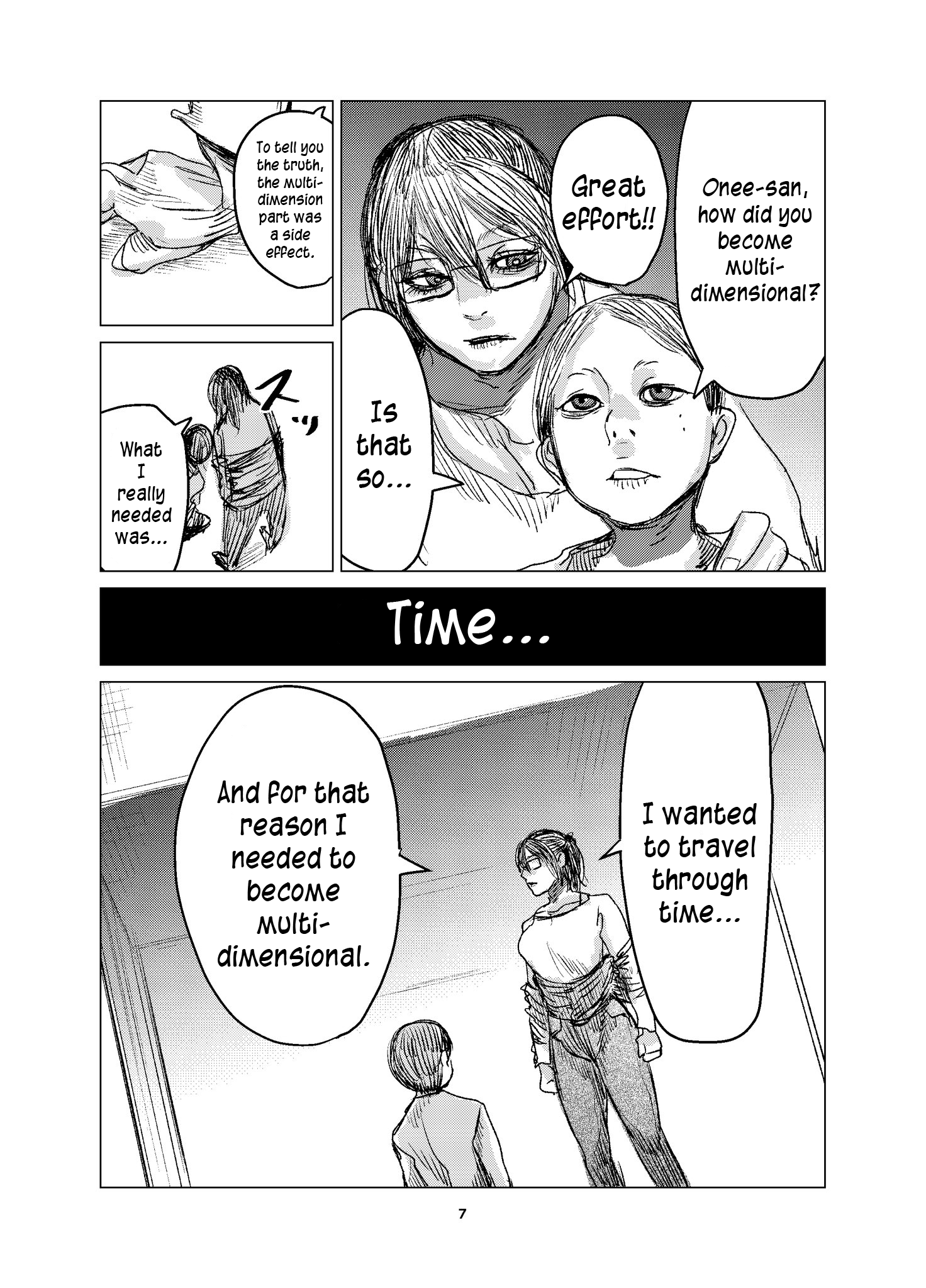 The Multi-Dimensional Onee-San Who Calls Me A Third-Dimensional 第8页