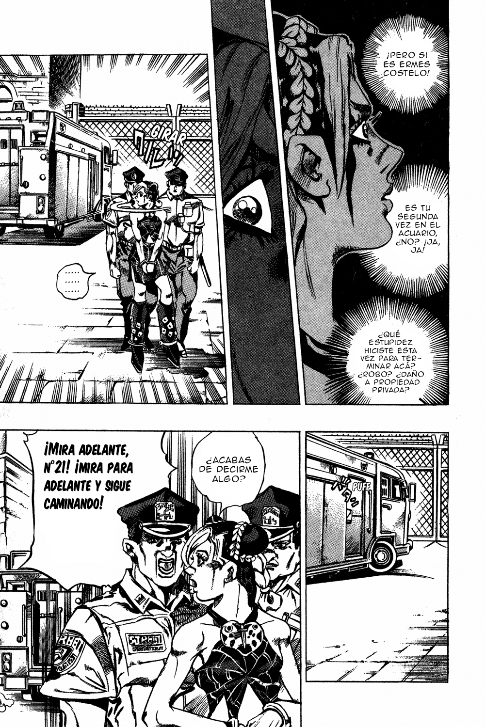 JoJo's Bizarre Adventure Part 6 - Stone Ocean Stone Ocean Parte 1 第38页