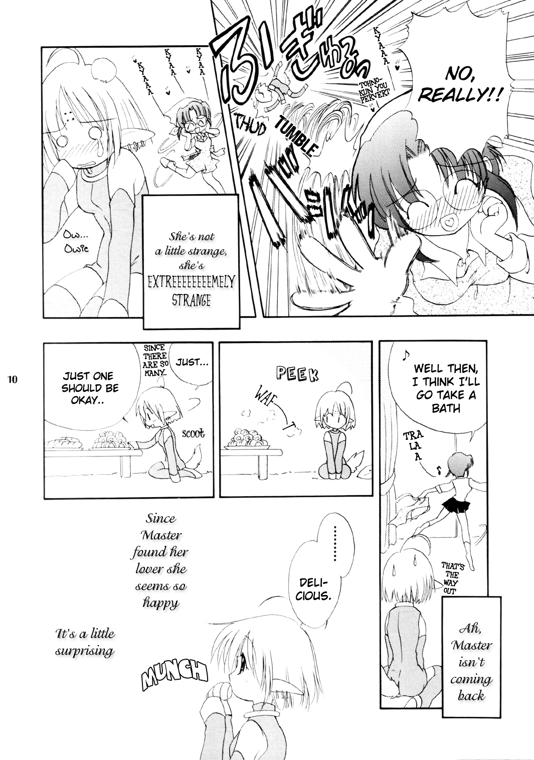 Tsukihime - Angel Night (Doujinshi) Bread, Master and I 第9页