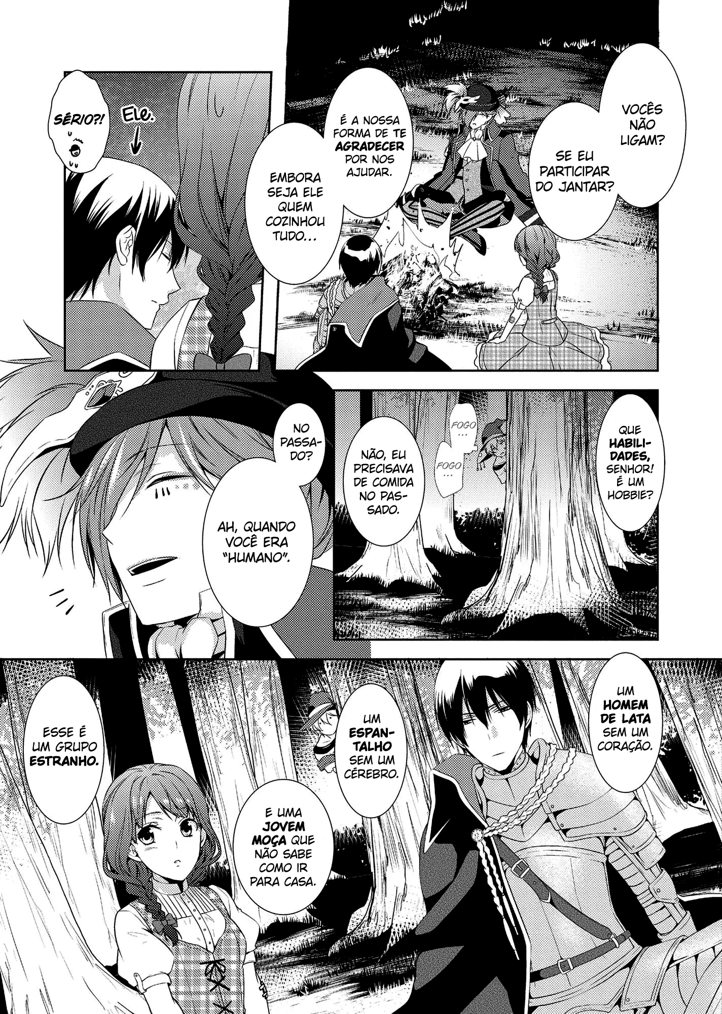 Captive Hearts of Oz O Leão Covarde. 第28页