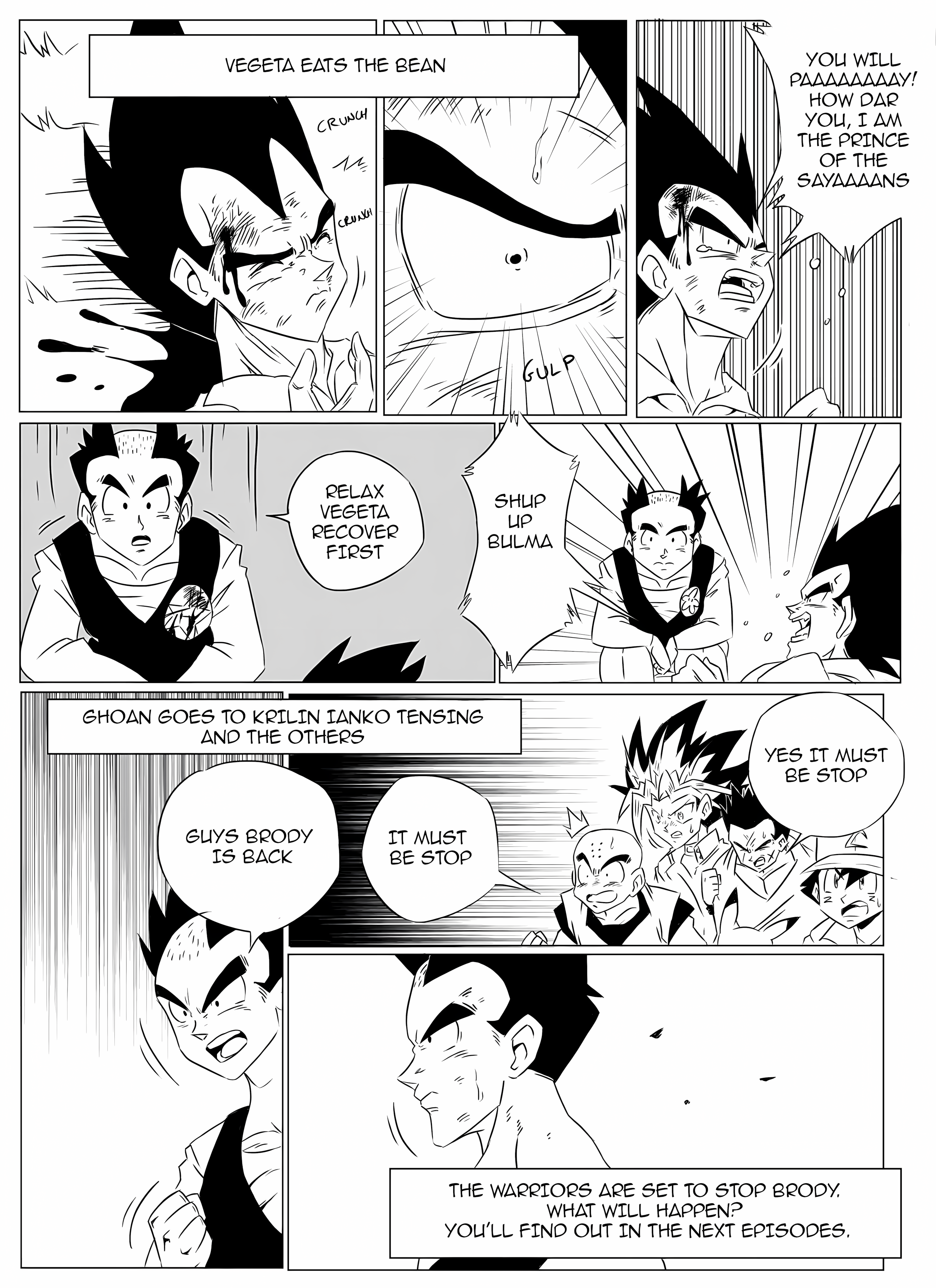 Dragon Ball Z - The Super Warrior Saiyan Warrior Here it is 第14页