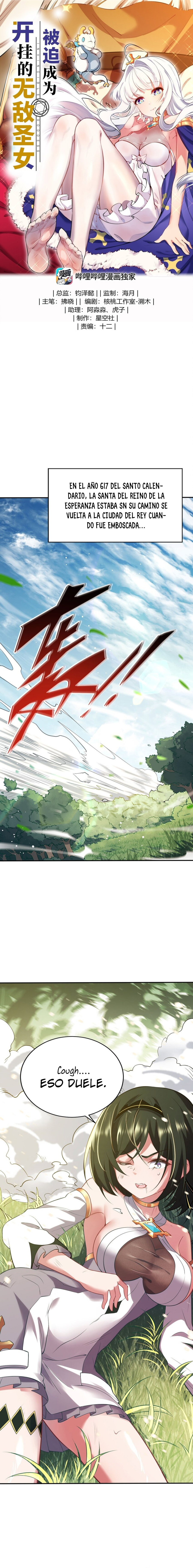 Forced to Be an Invincible Saintess Una Santa caída del cielo 第2页