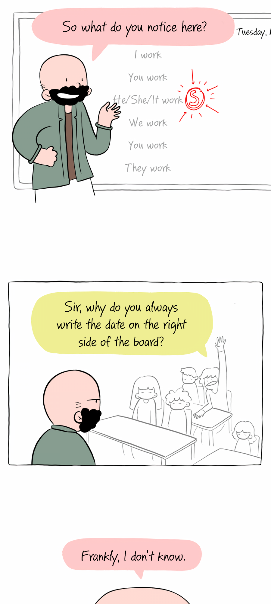 Monsieur Le Prof The Simple Present 第5页