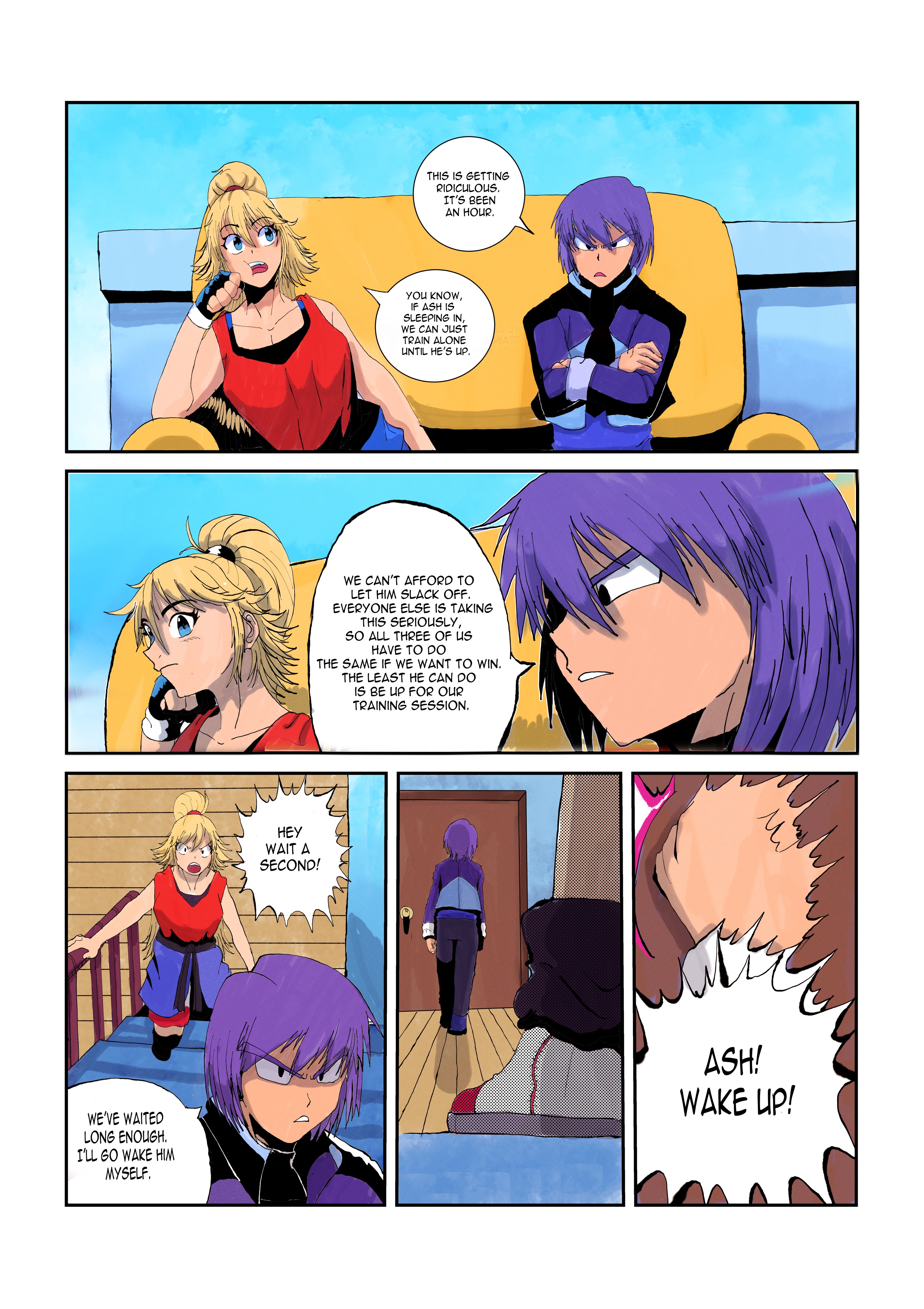 Team reassessment (Pokemon FanComic OneShot) 第1页