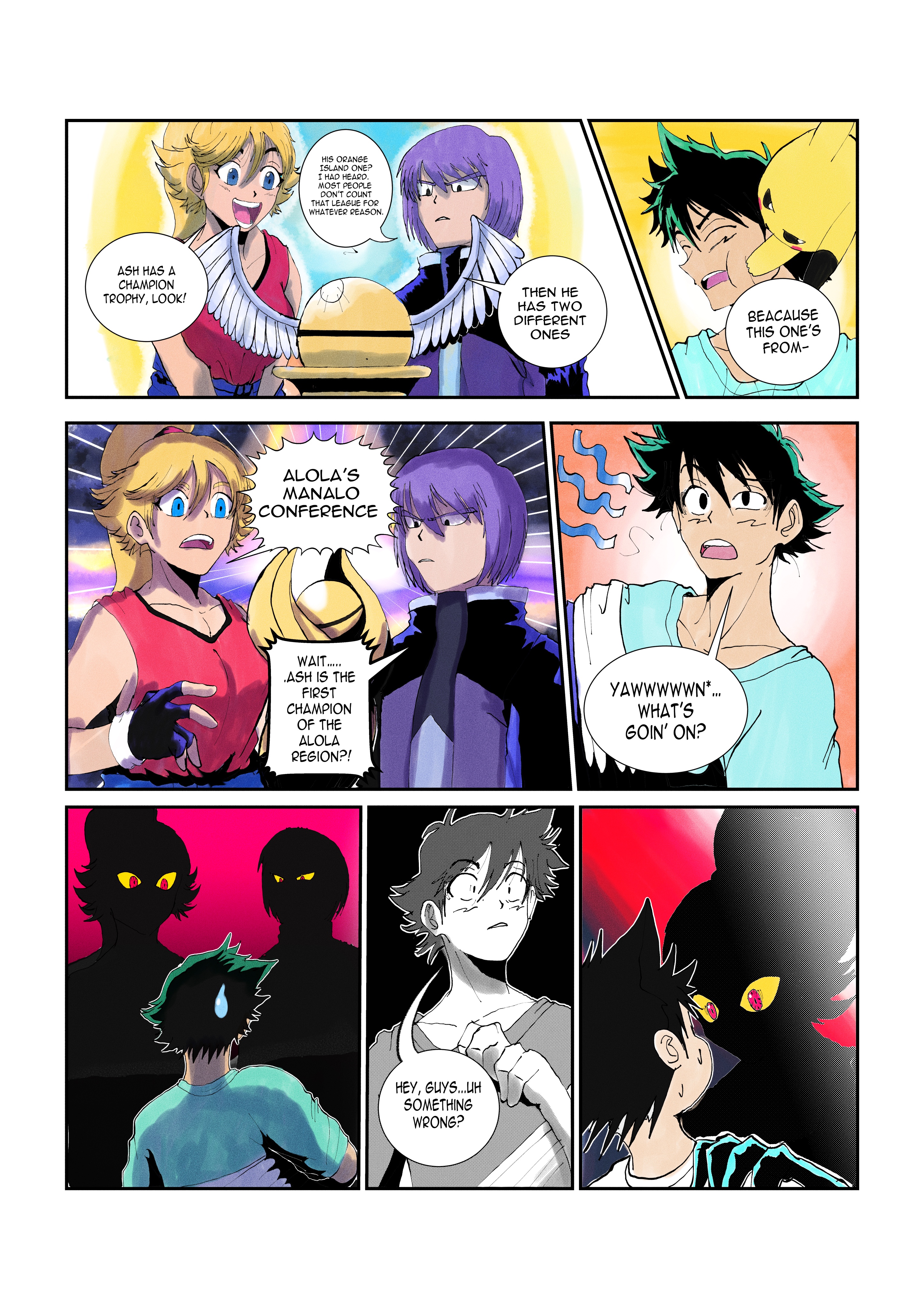 Team reassessment (Pokemon FanComic OneShot) 第5页