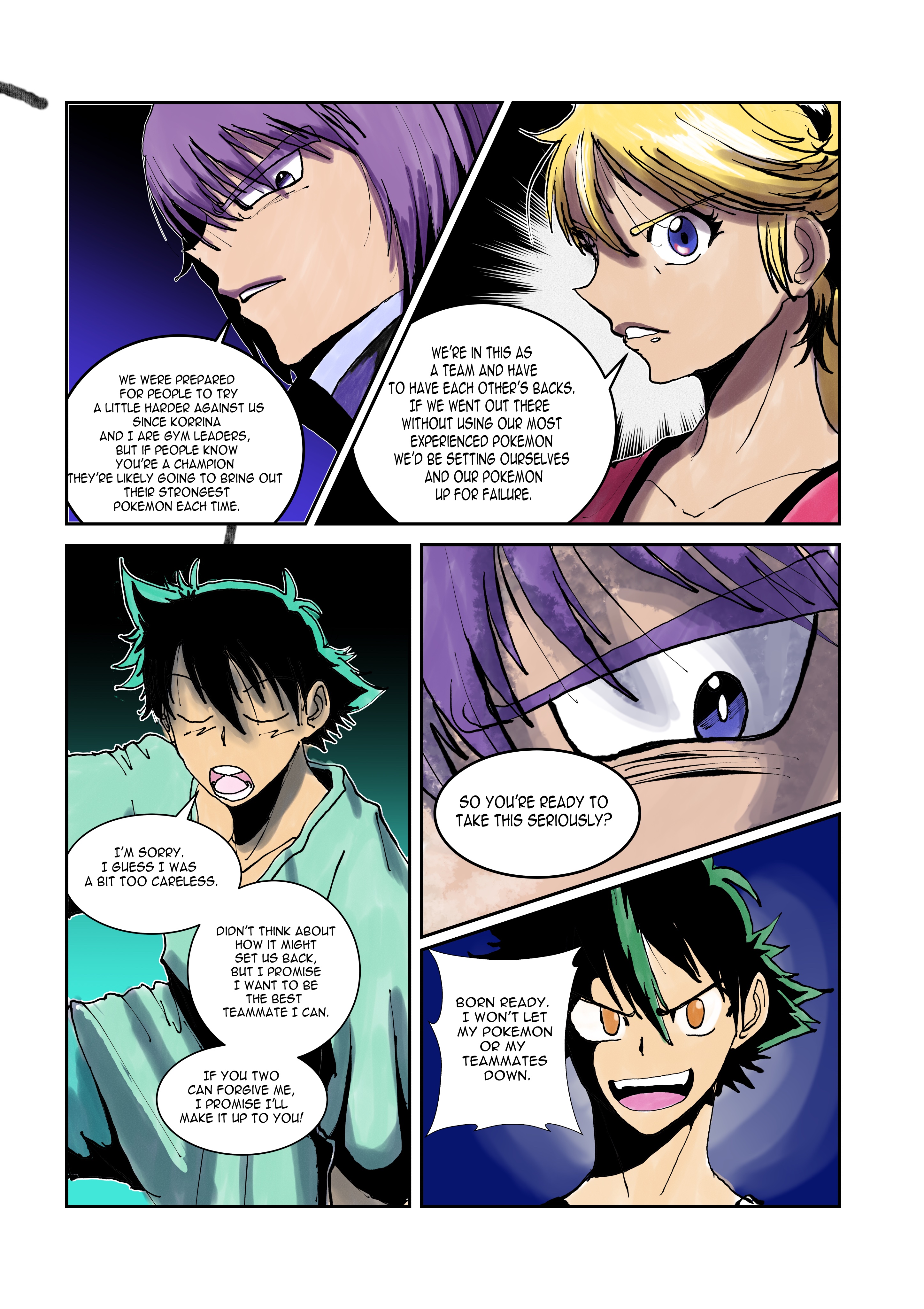 Team reassessment (Pokemon FanComic OneShot) 第7页