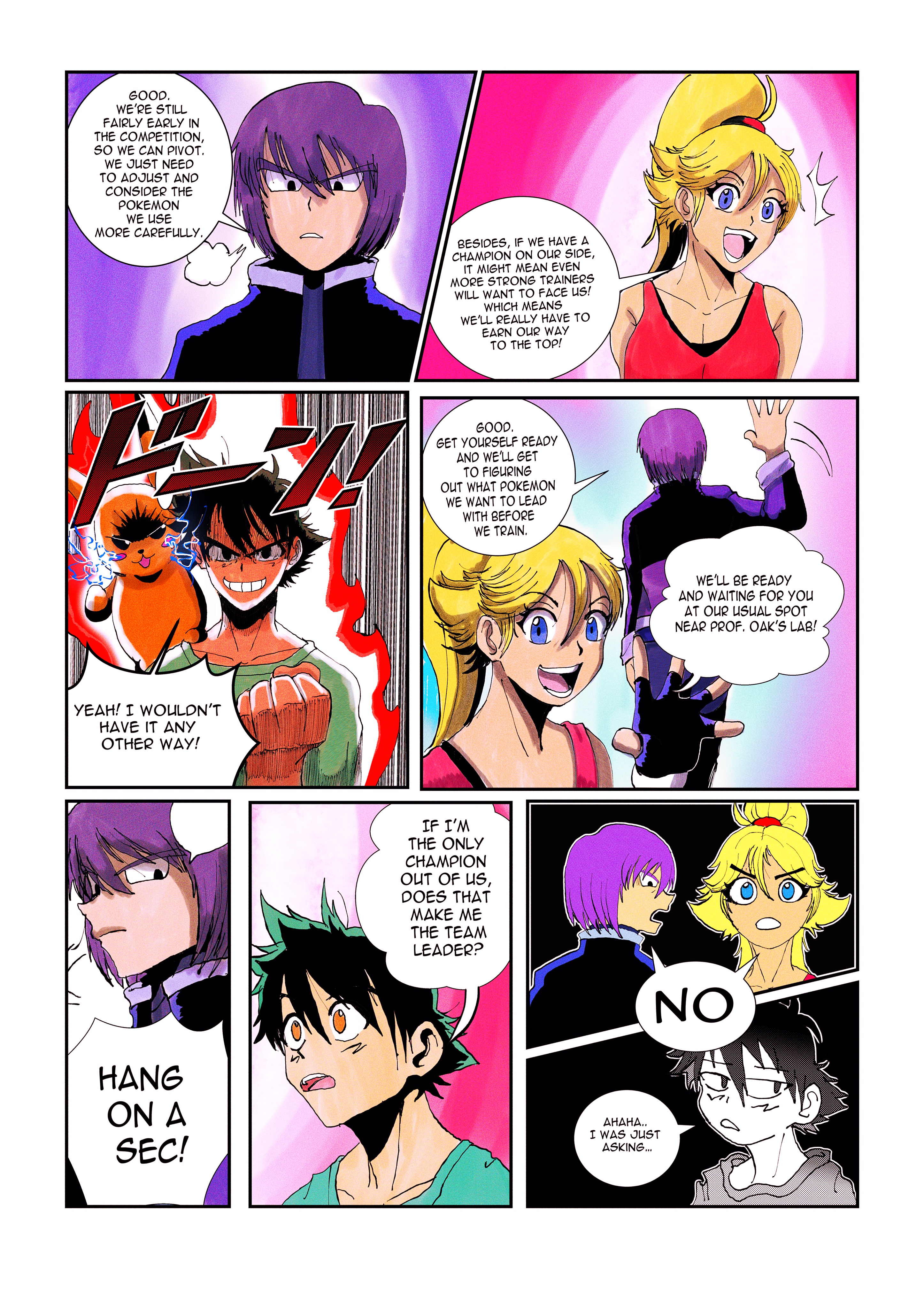 Team reassessment (Pokemon FanComic OneShot) 第8页
