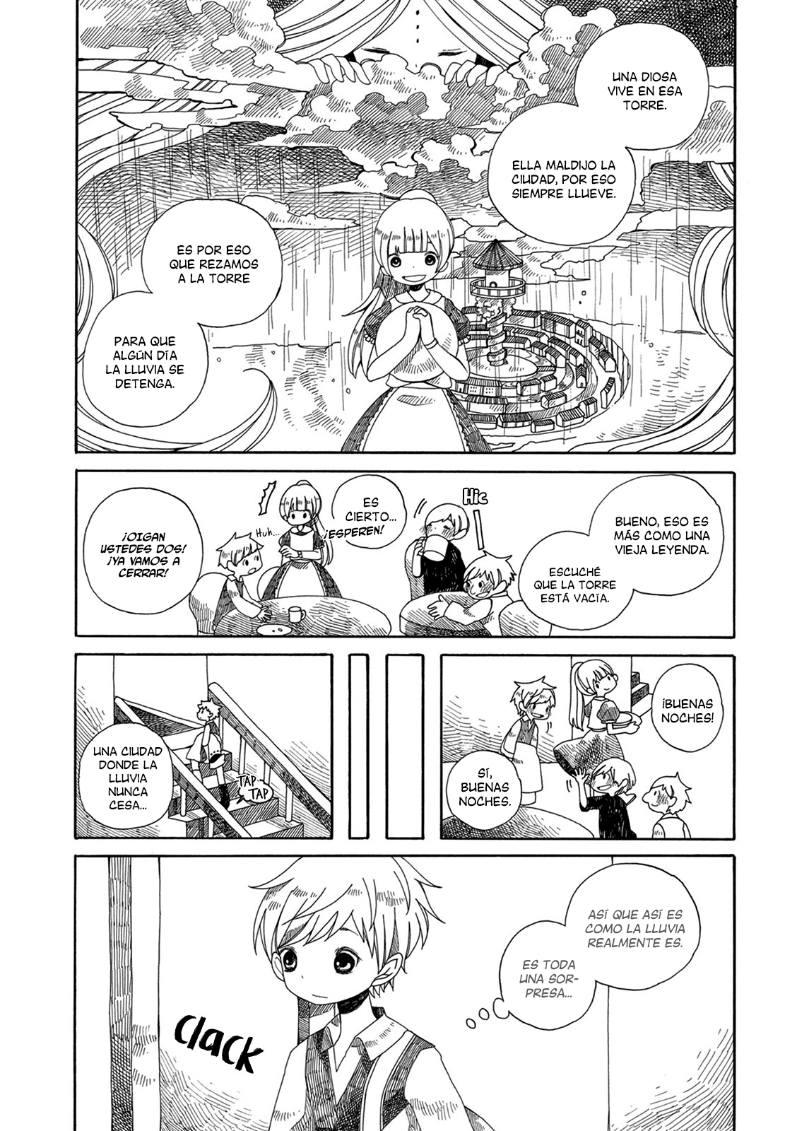 Ame to Hare no Kaze no Tabi La torre de la ciudad lluviosa 第8页