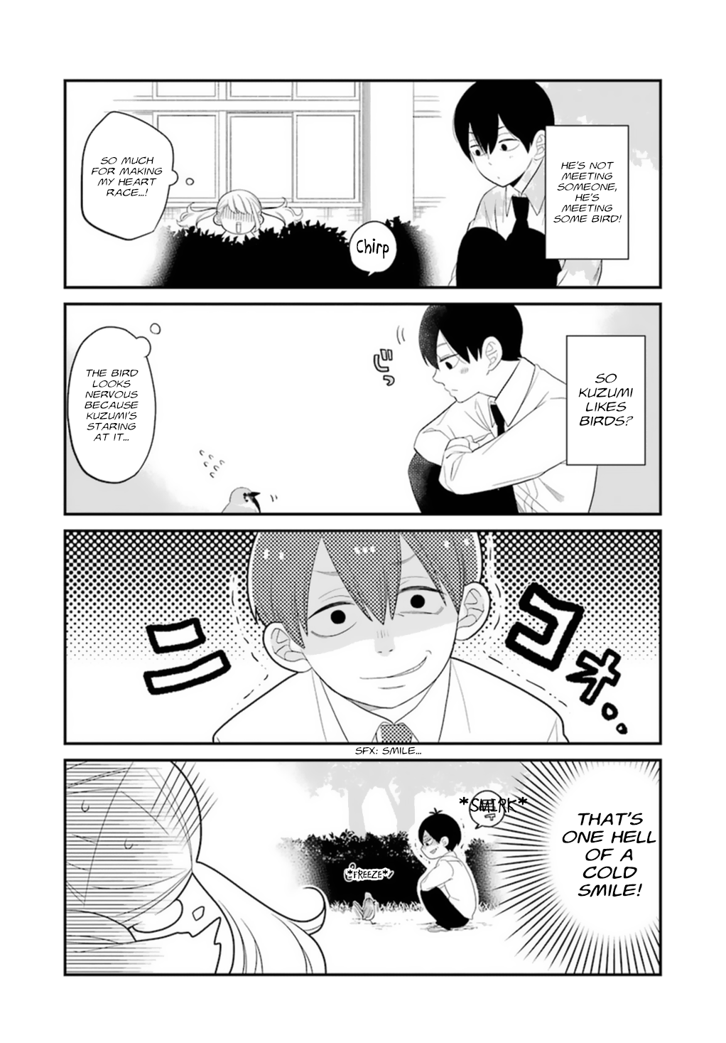 Kuzumi-kun, Can't You Read the Room? Your Smile 第14页
