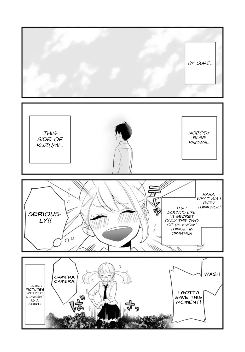 Kuzumi-kun, Can't You Read the Room? Your Smile 第18页