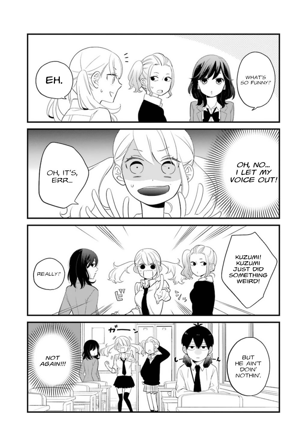 Kuzumi-kun, Can't You Read the Room? Your Smile 第6页