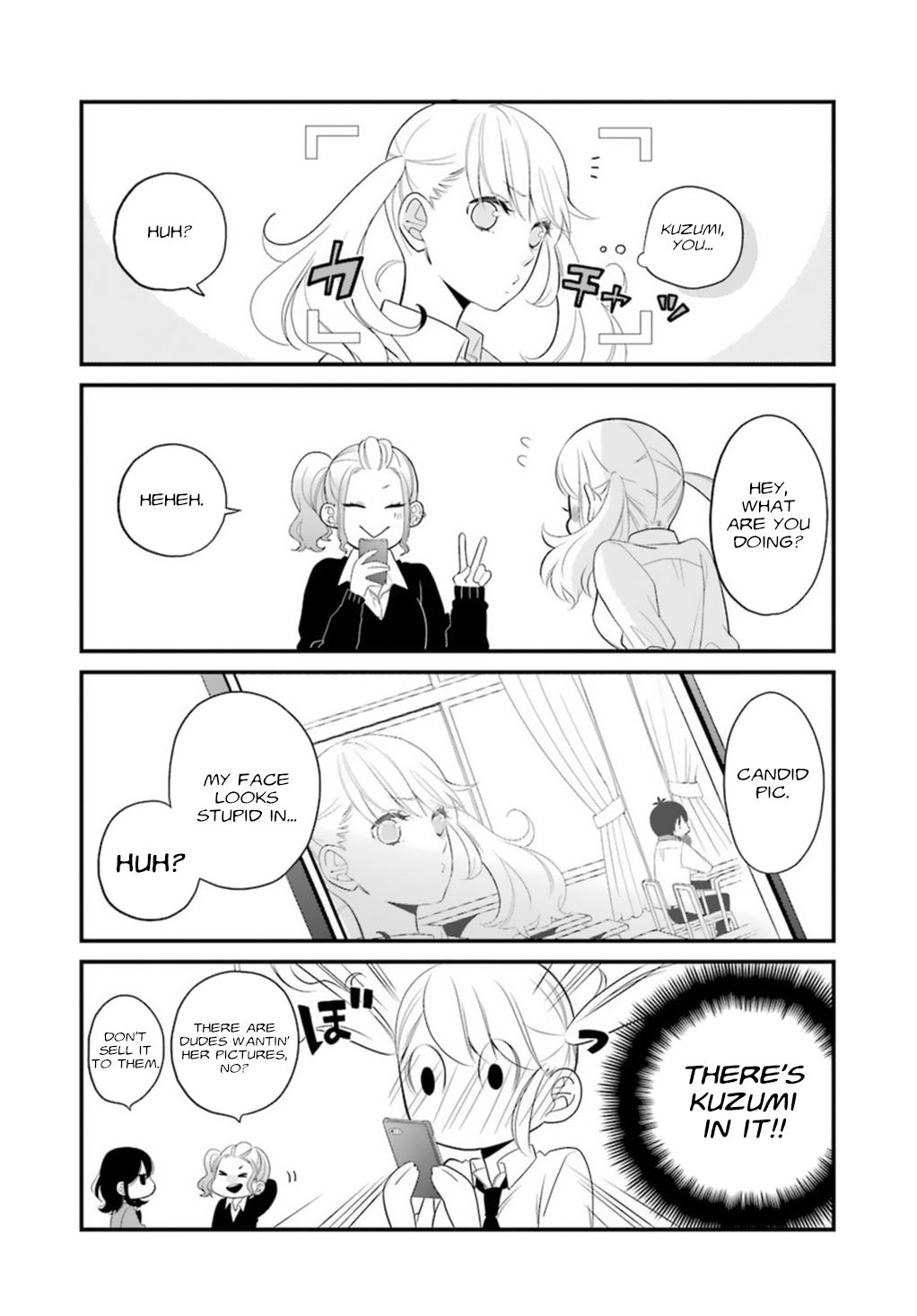 Kuzumi-kun, Can't You Read the Room? Your Smile 第7页