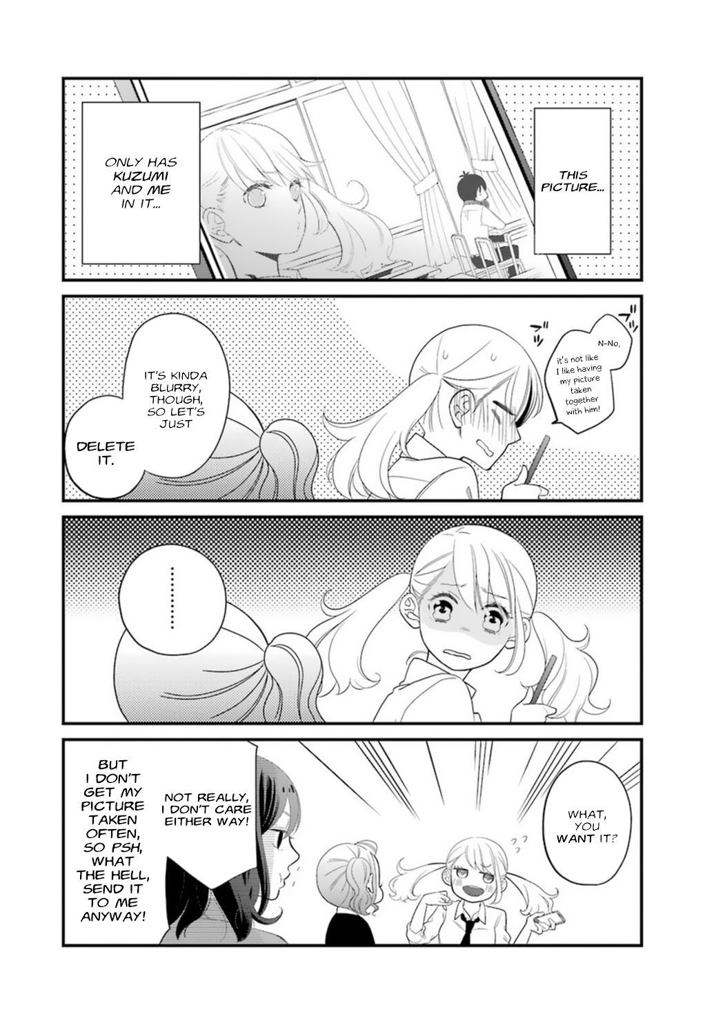 Kuzumi-kun, Can't You Read the Room? Your Smile 第8页
