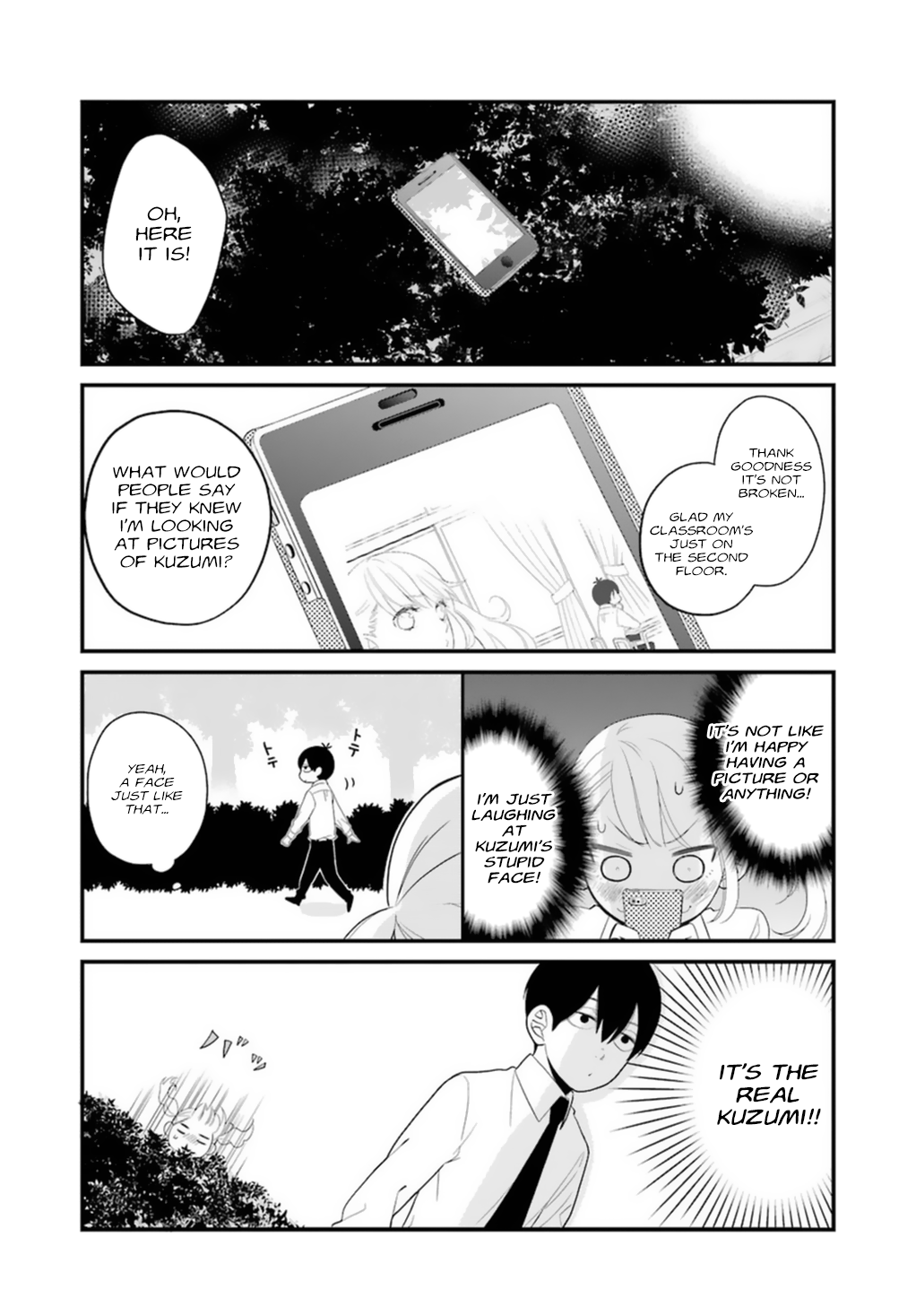Kuzumi-kun, Can't You Read the Room? Your Smile 第10页