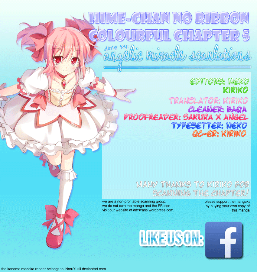 Hime-chan no Ribbon Colorful Vol. 1 Ch. 5 第36页