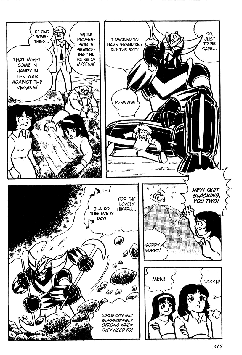UFO Robo Grendizer (Outa Gosaku) The Mysterious Mycenaen Underground Empire 第8页