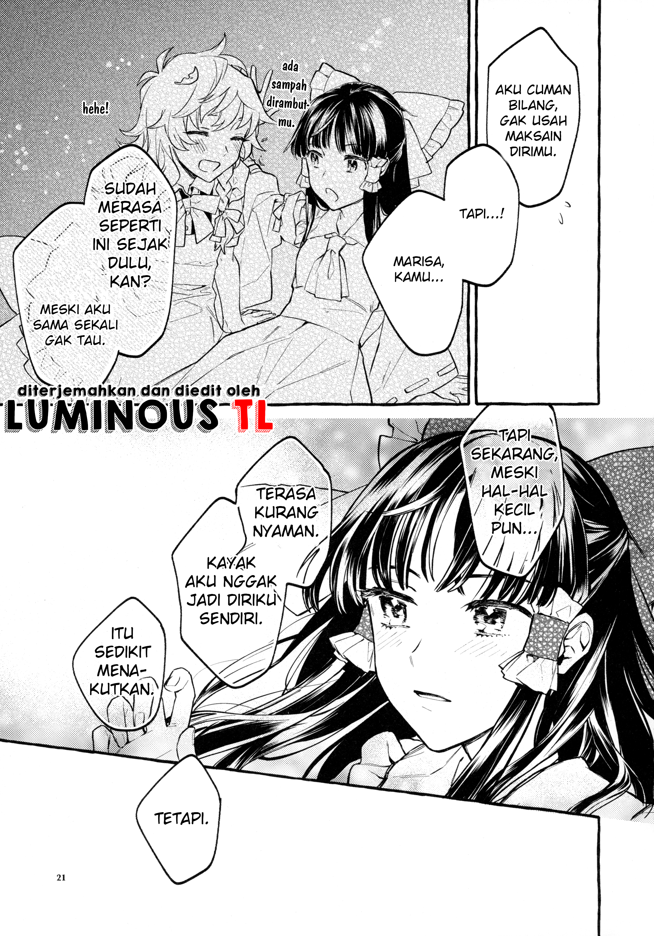 Touhou - Knowing/Not Knowing Love (Doujinshi) Oneshot 第21页