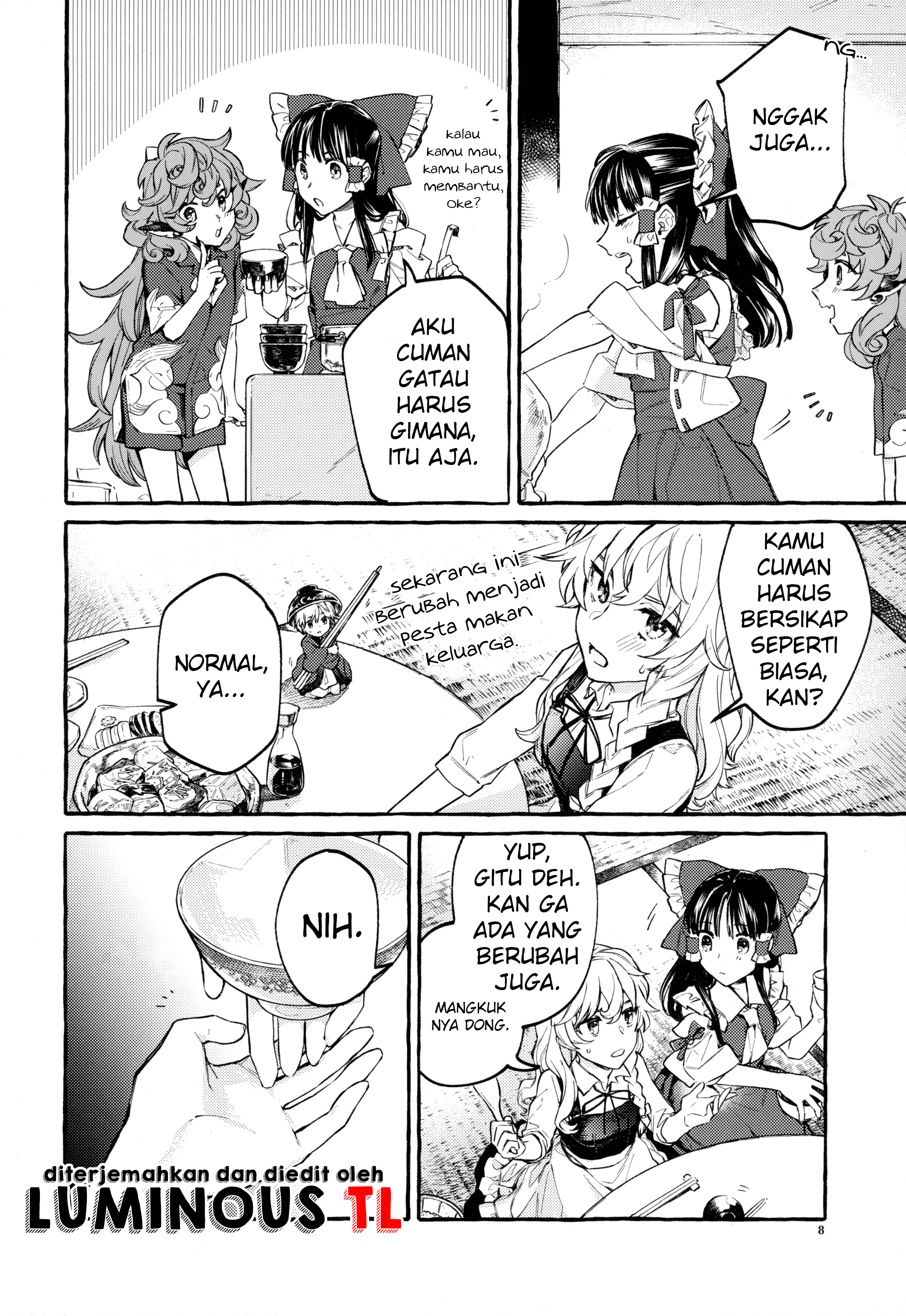 Touhou - Knowing/Not Knowing Love (Doujinshi) Oneshot 第8页