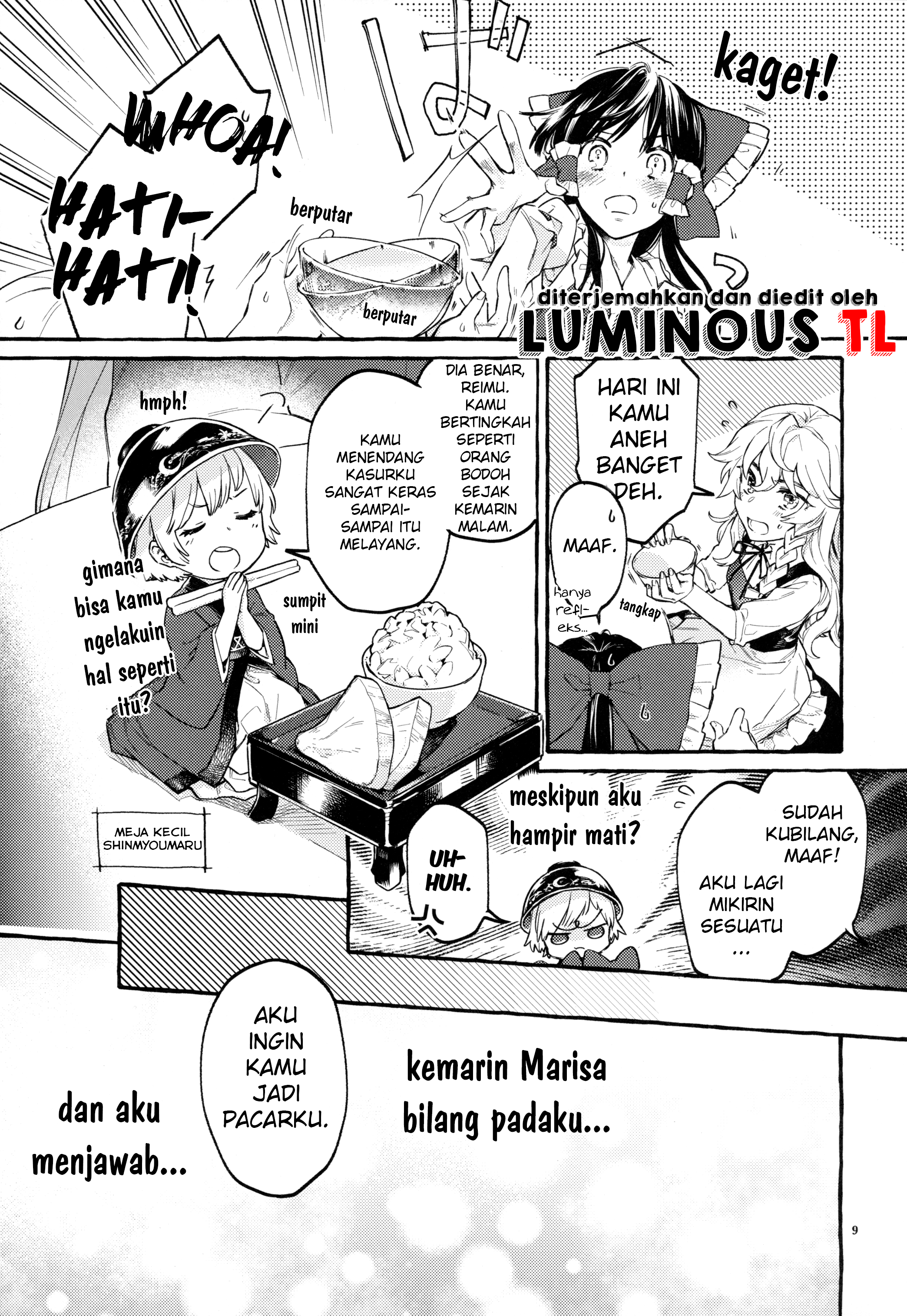 Touhou - Knowing/Not Knowing Love (Doujinshi) Oneshot 第9页