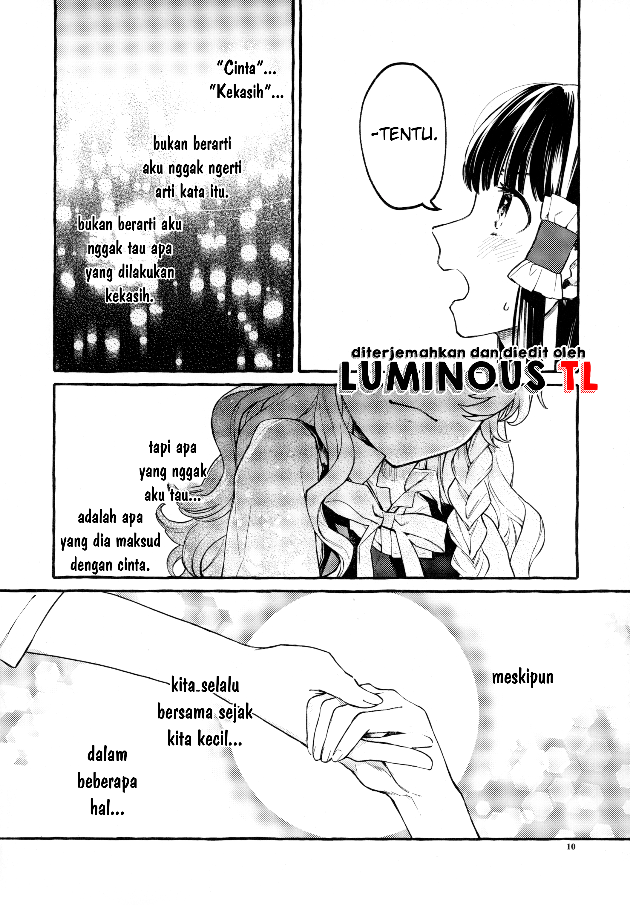Touhou - Knowing/Not Knowing Love (Doujinshi) Oneshot 第10页