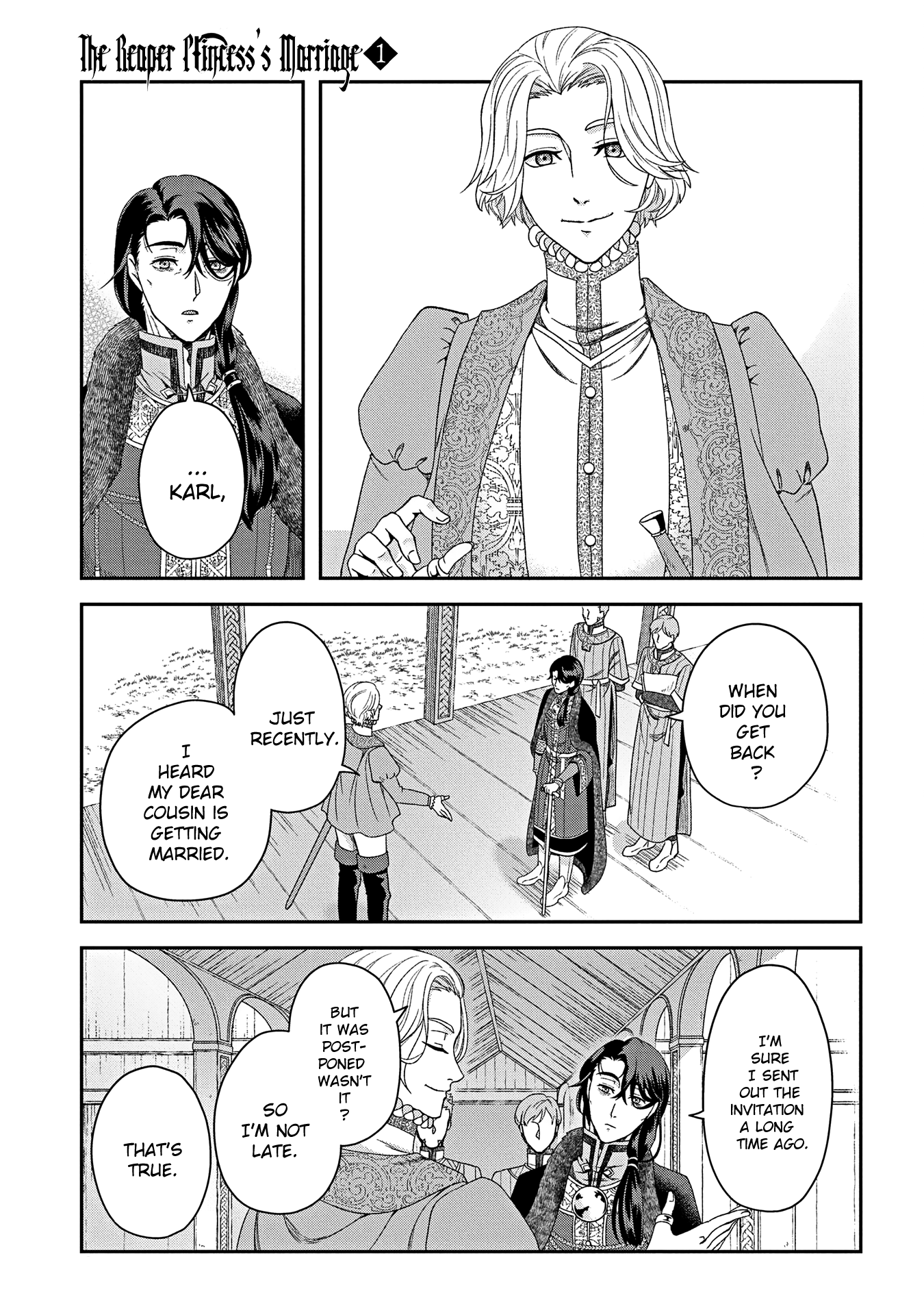 Shinigami Koujo no Kekkon Vol. 1 Ch. 4 第3页