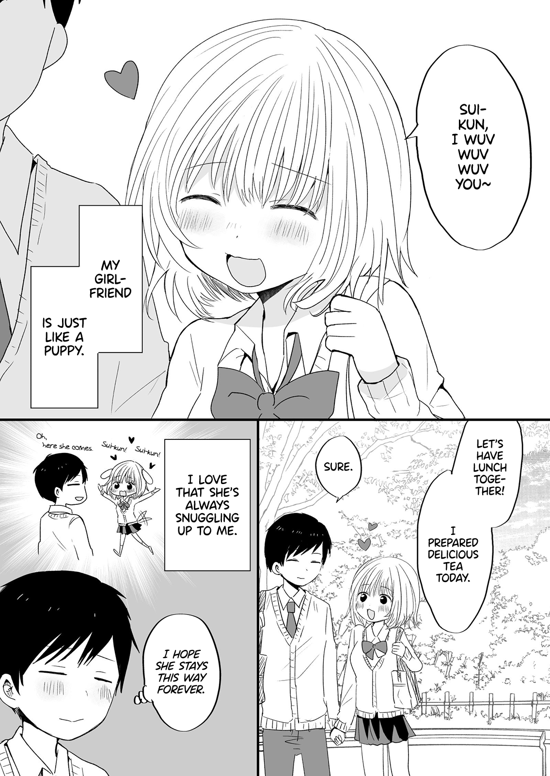 Deredere Kanojo no "Gaman" 第1页