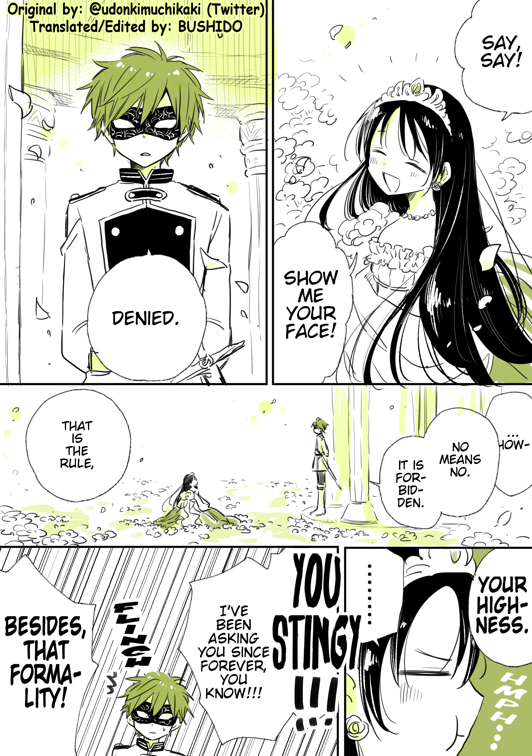 The Princess and the Masked Knight 第1页