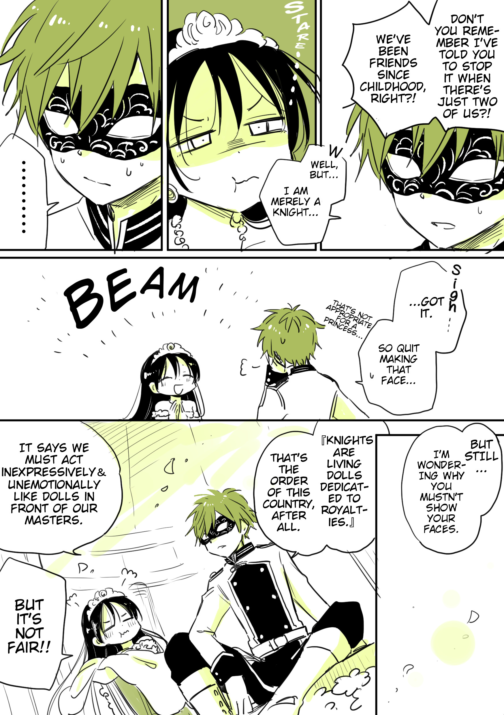 The Princess and the Masked Knight 第2页