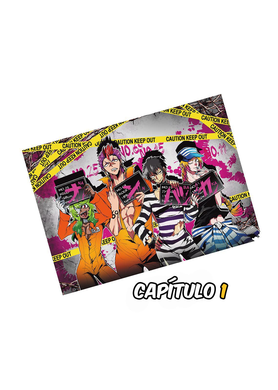 Nanbaka Prisioneiro X 4 + Guarda X 1 第3页