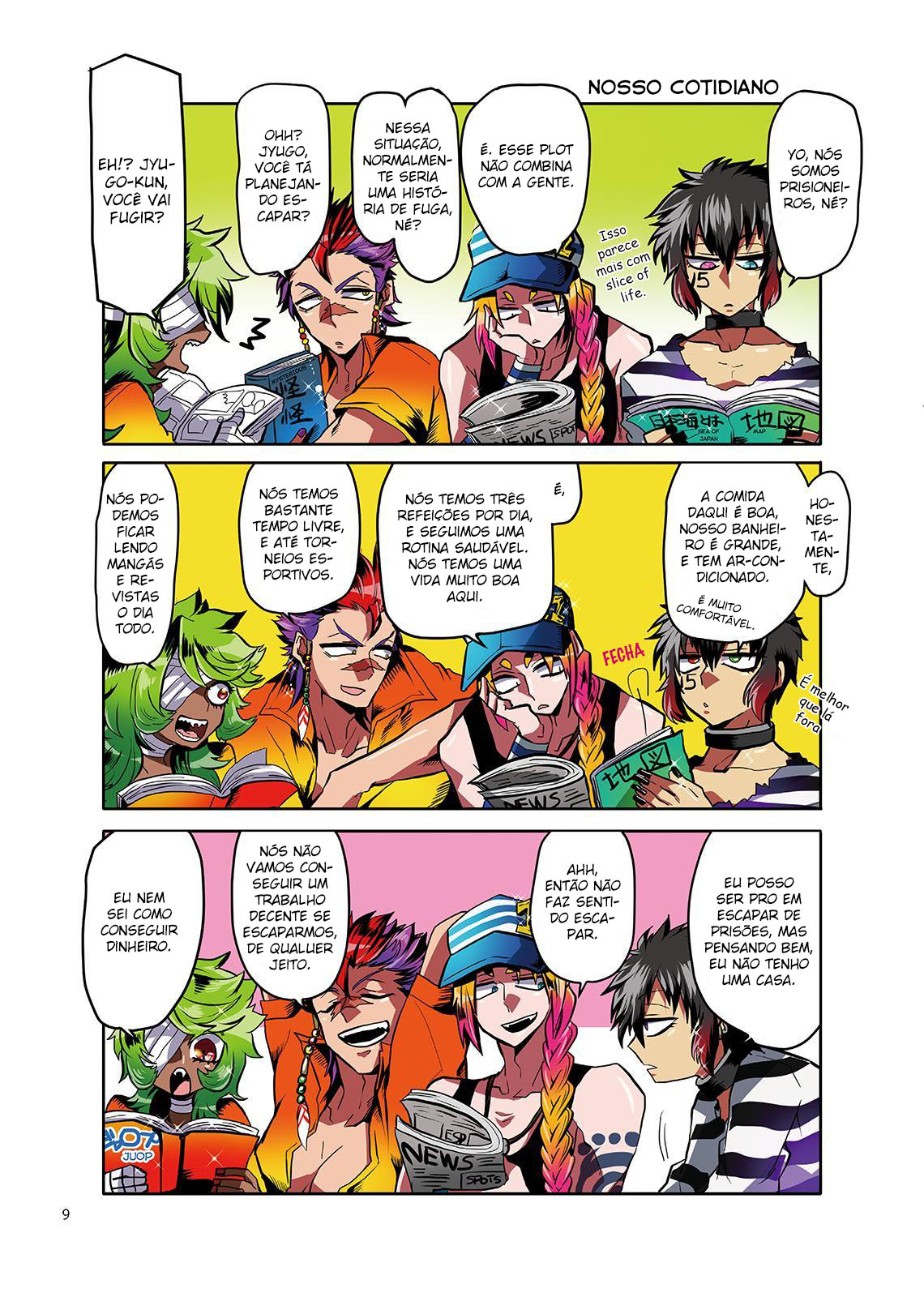 Nanbaka Prisioneiro X 4 + Guarda X 1 第9页
